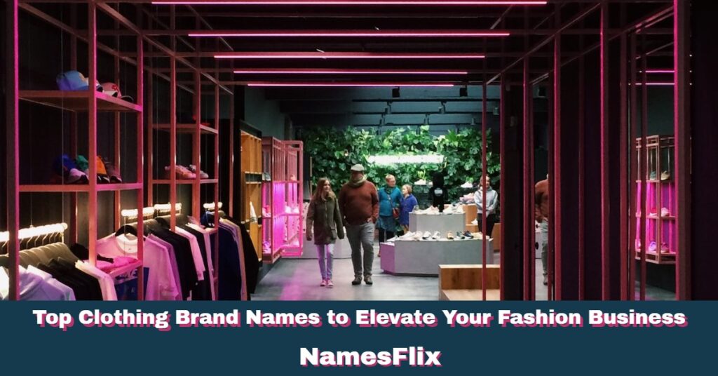 Clothing Brand Names