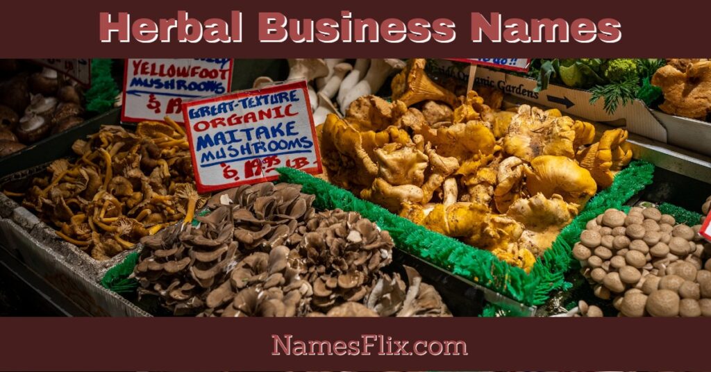 Herbal Business Names