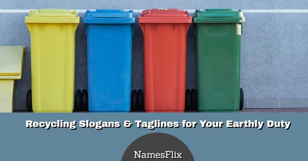 Recycling Slogans