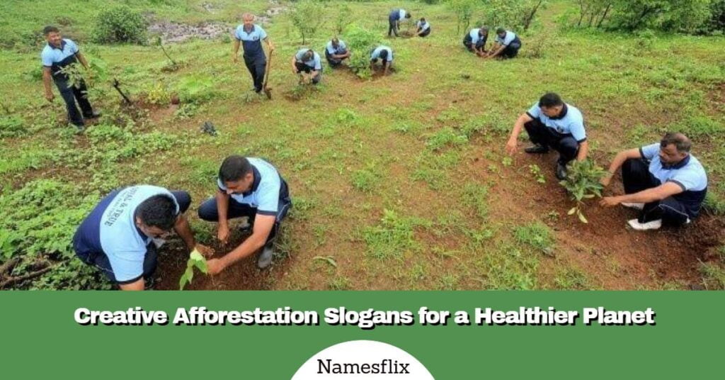 Afforestation Slogans