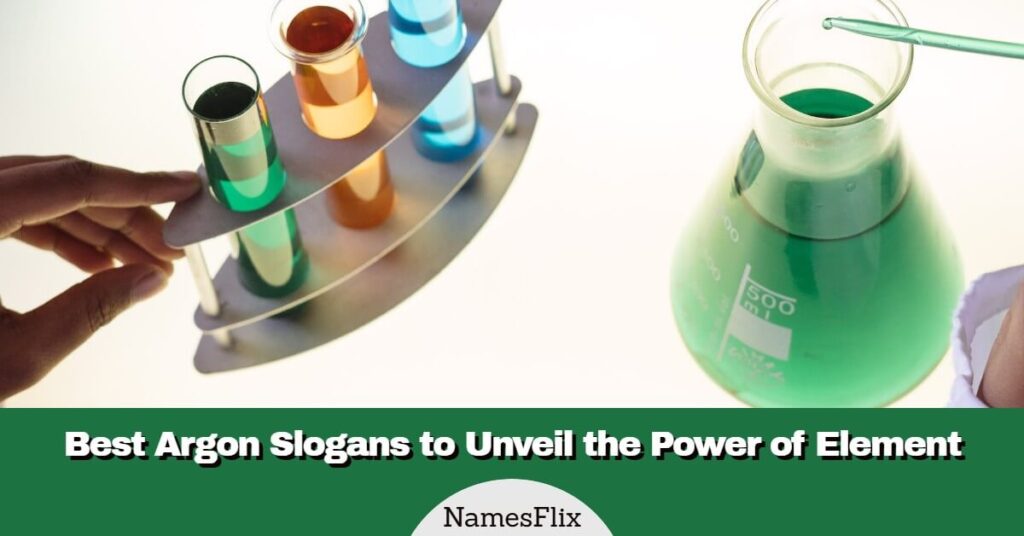 Argon Slogan