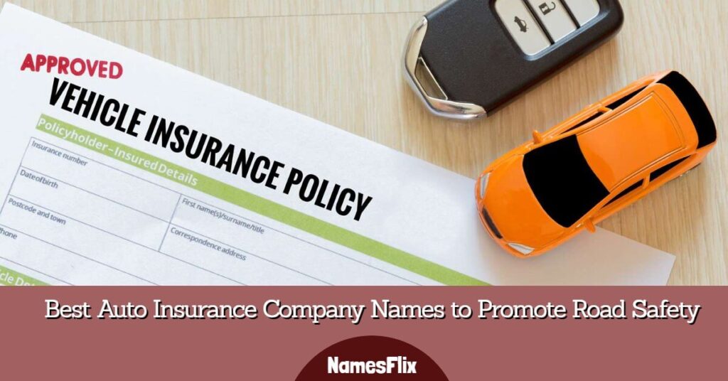 Auto Insurance Company Names