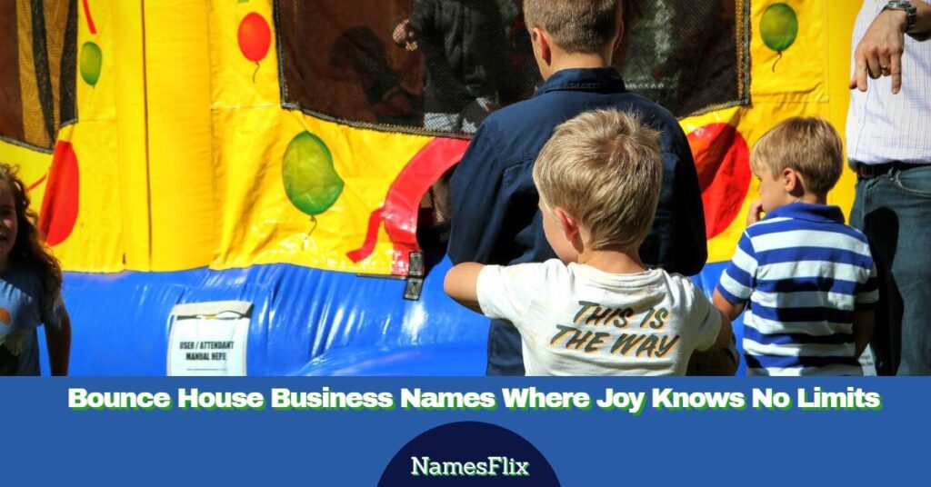 Bounce House Business Names