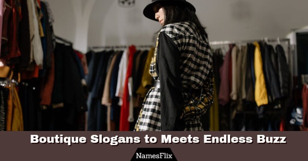 Boutique Slogan