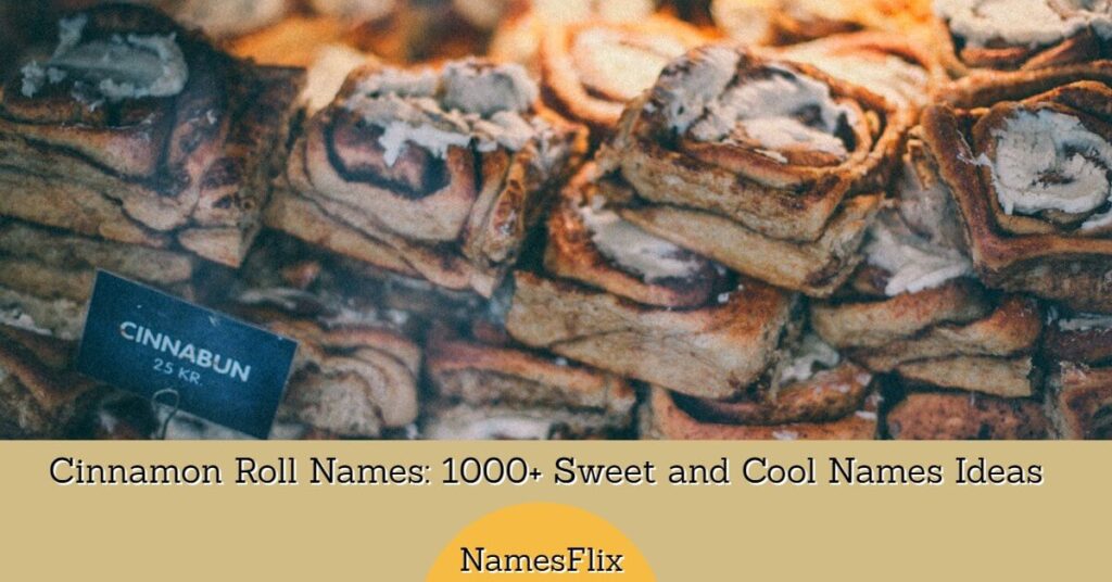 Cinnamon Roll Business Names