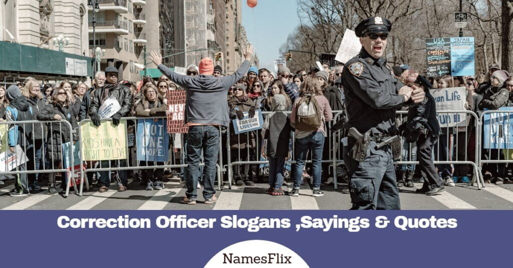 Correction Officer Slogans