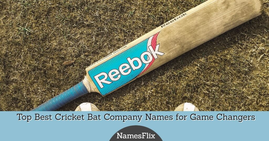 Cricket Bat Company Names