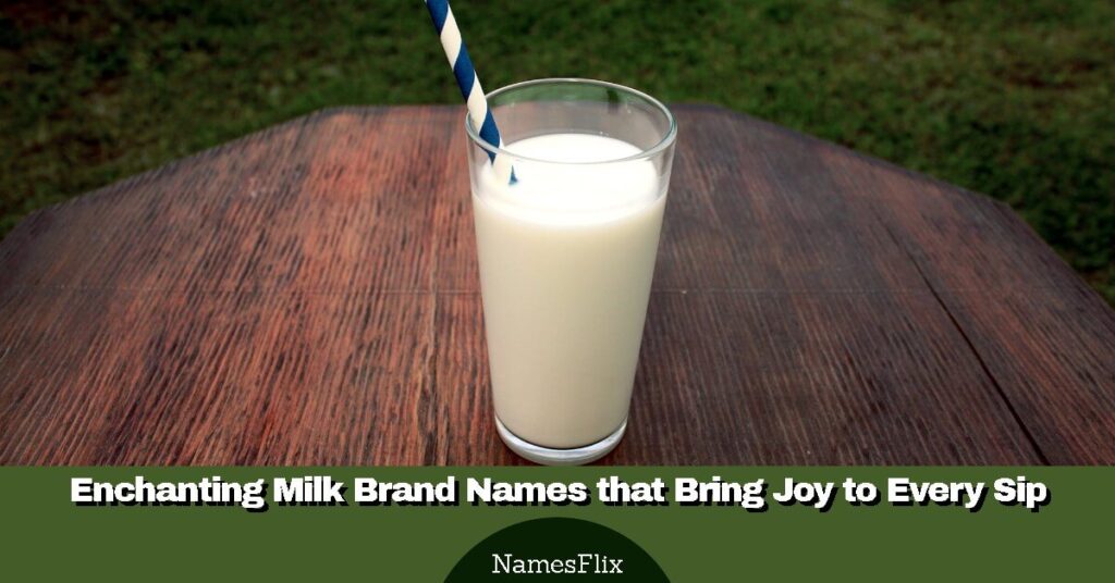 Milk Brand Names