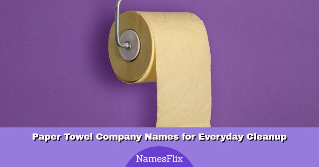 Paper Towel Company Names