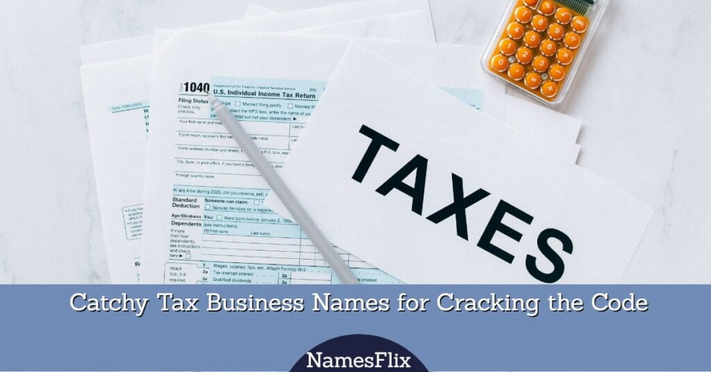 Tax Business Names