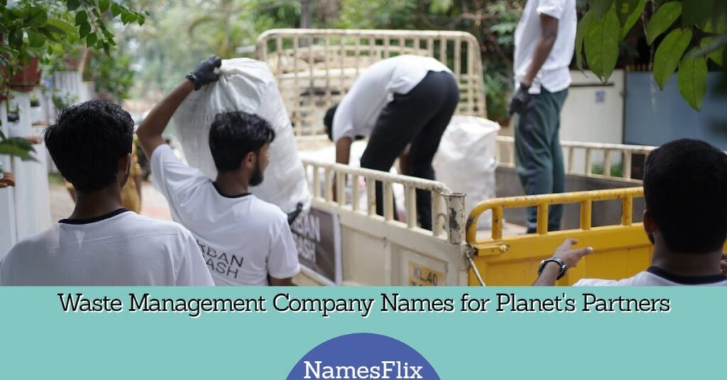 Waste Management Company Names