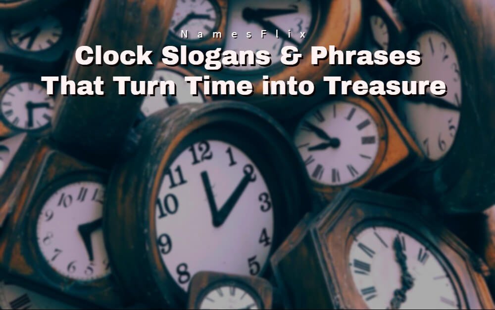 Clock Slogans