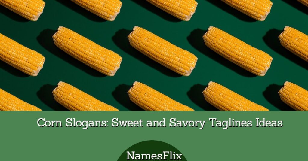 Corn Slogans