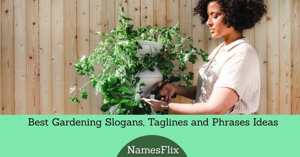 Gardening Slogans