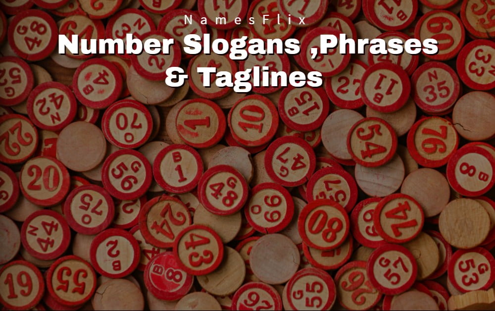 Number Slogans