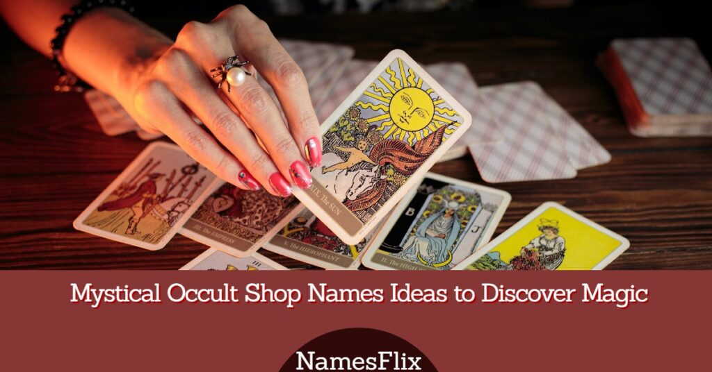 Occult Shop Names