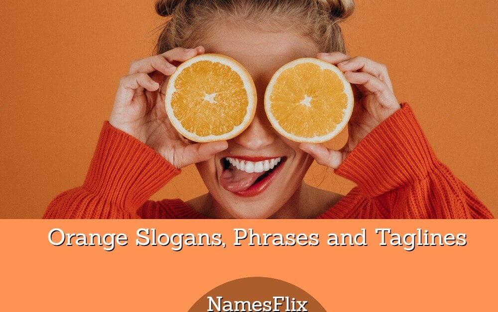 Orange Slogans