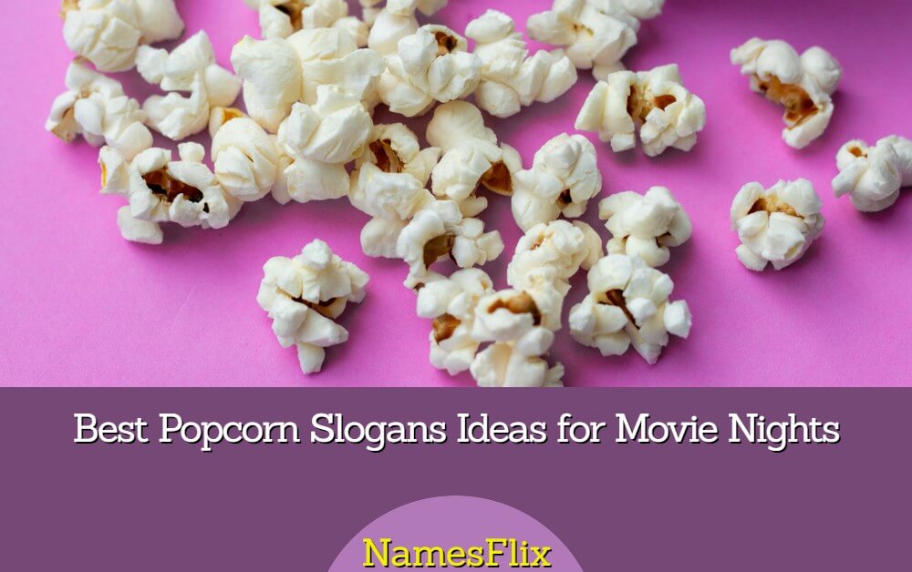 Popcorn Slogans