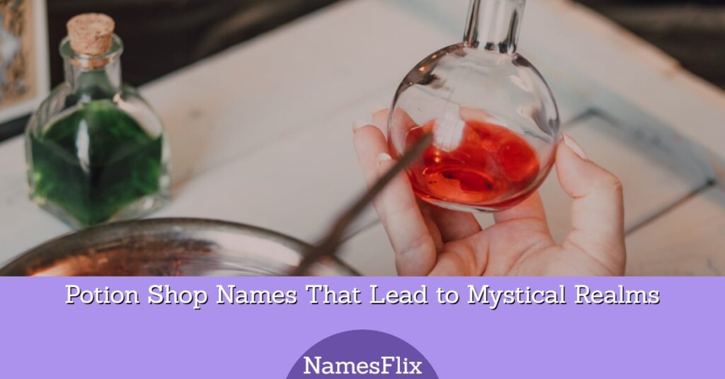 Potion Shop Names