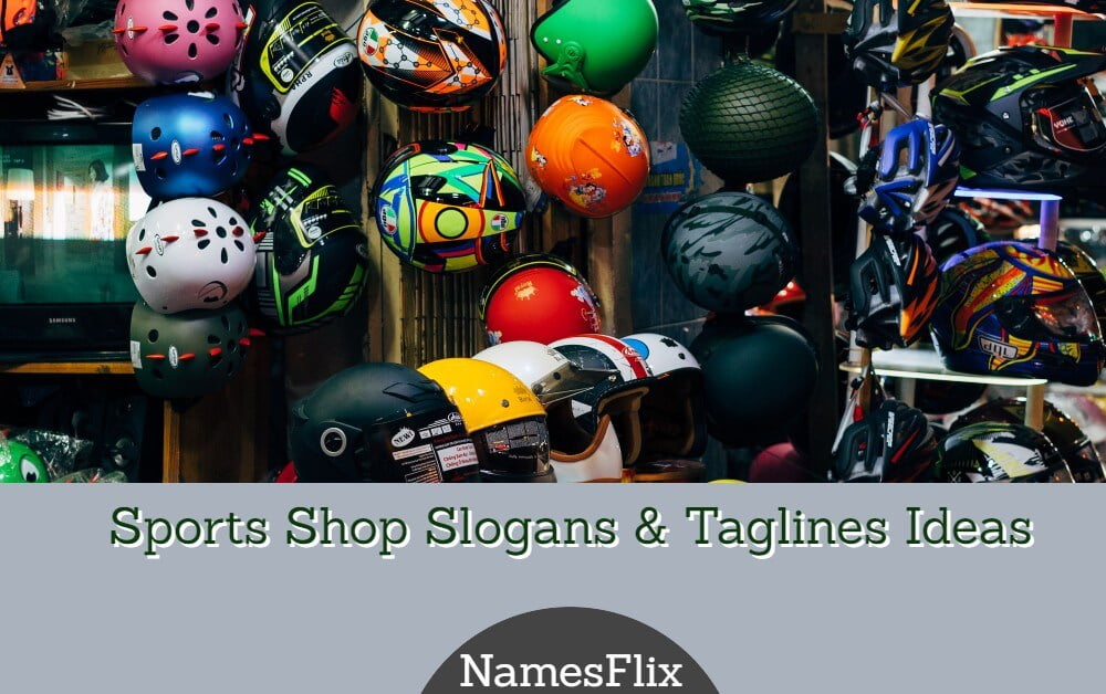 Sports Shop Slogans