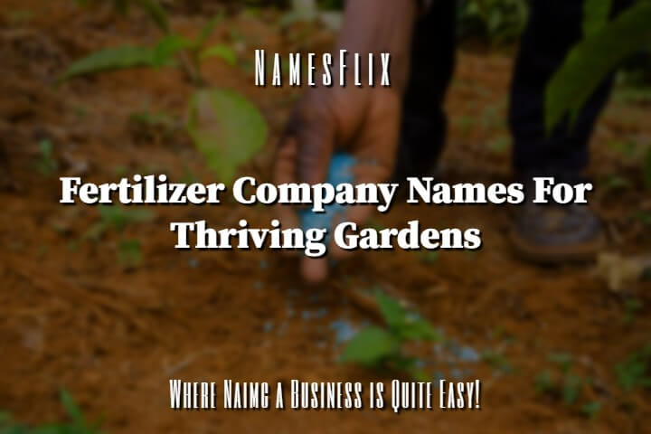 Fertilizer Company Names