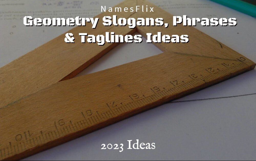 Geometry Slogans
