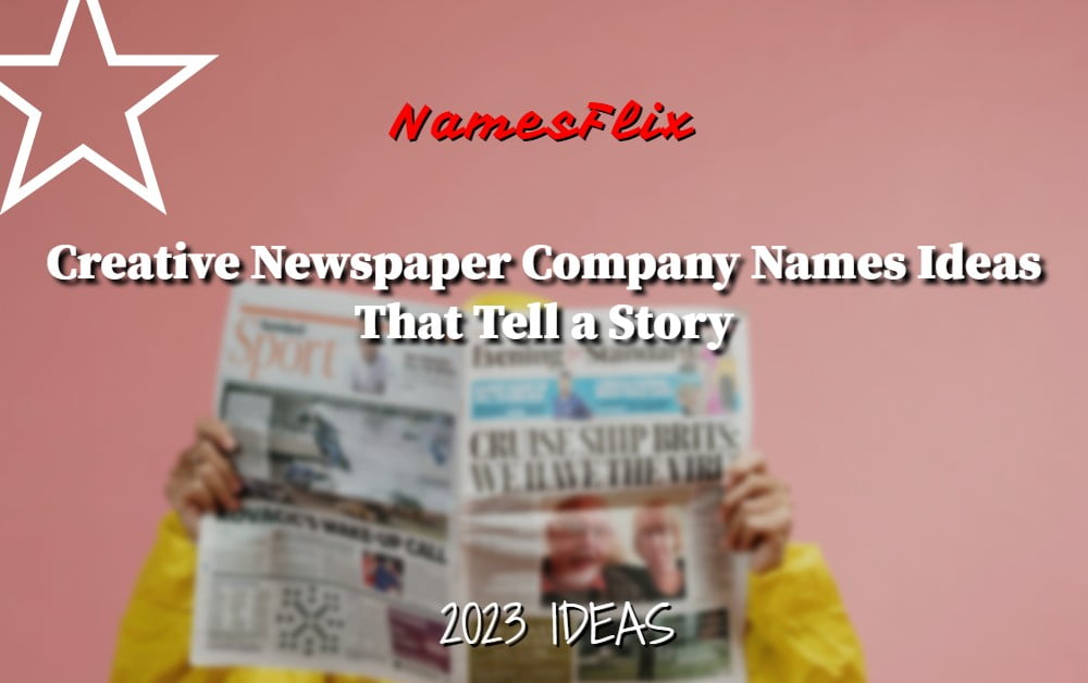 Newspaper Company Names