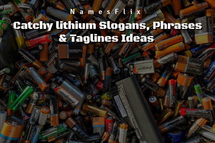 lithium Slogans