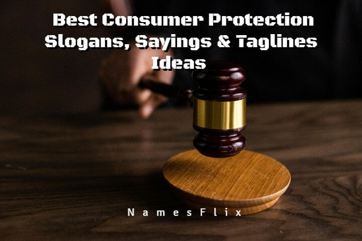 Consumer Protection Slogans