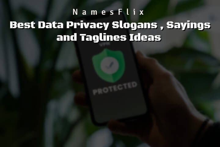 Data Privacy Slogans