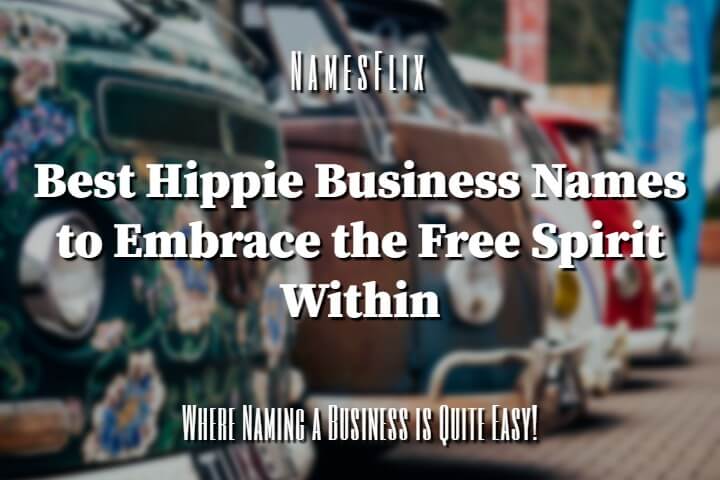 Hippie Business Names