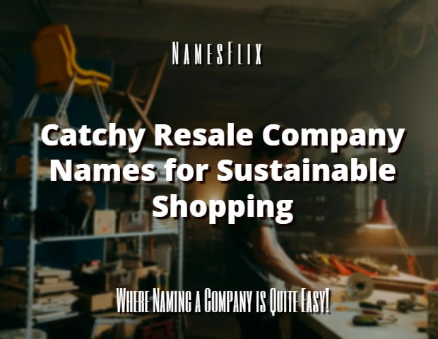 Resale Company Names