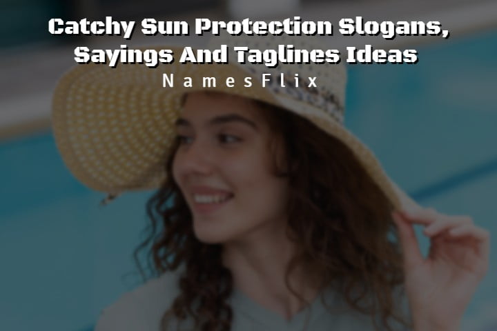Sun Protection Slogans