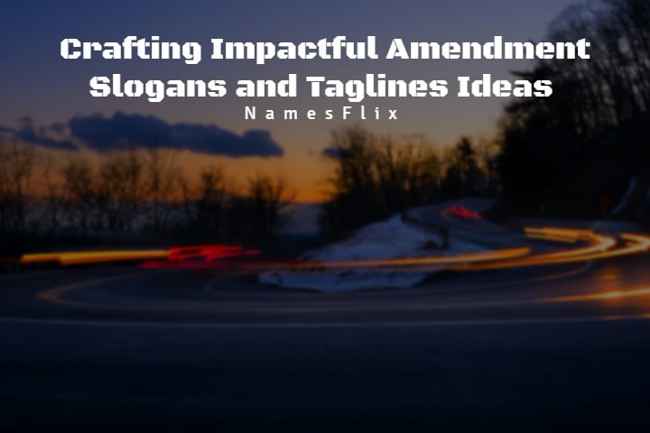 Amendment Slogans