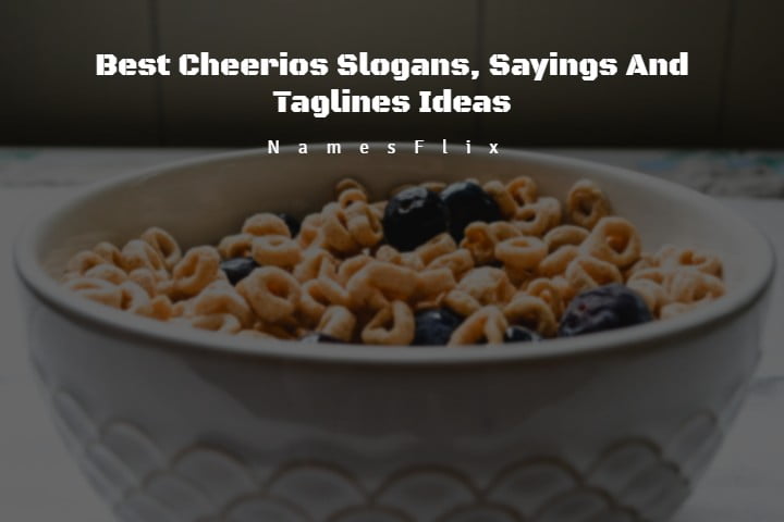 Cheerios Slogan