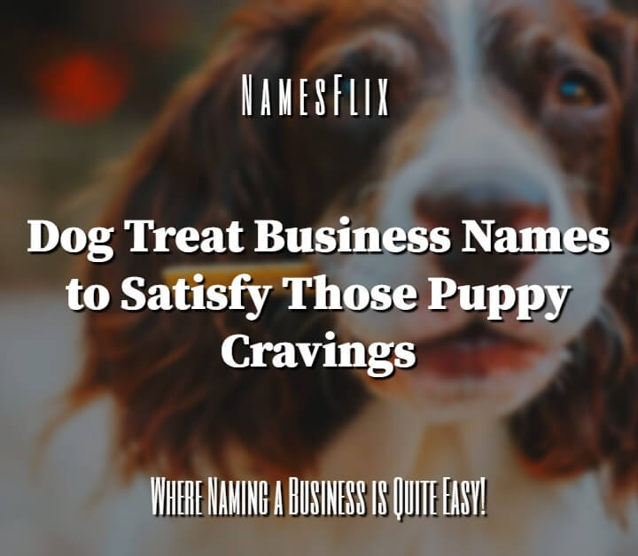 Dog Treat Business Names
