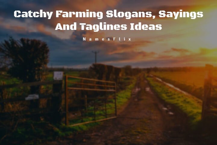 Farming Slogans