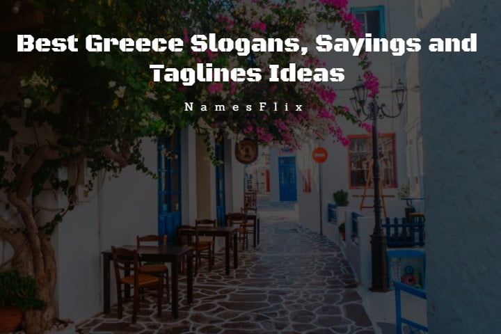 Greece Slogans