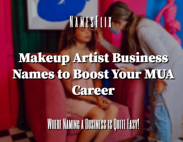 Makeup Artist Business Names