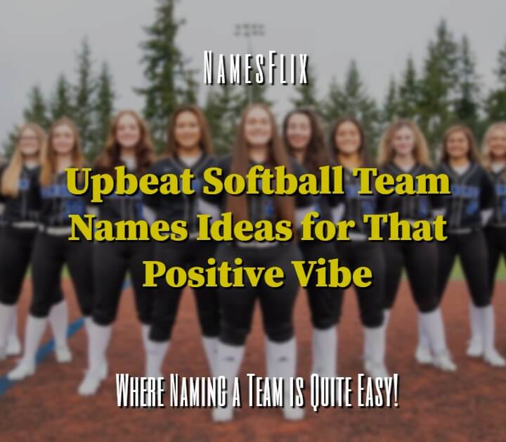 Softball Team Names