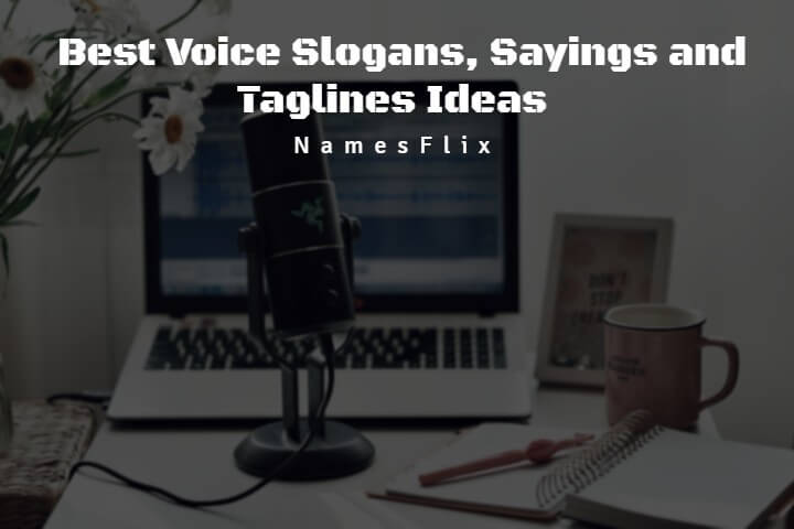 Voice Slogans