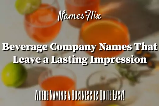 Beverage Company Names
