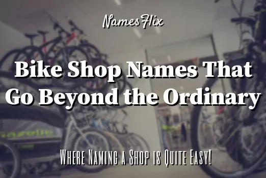 Bike Shop Names