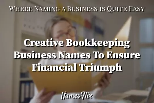 Bookkeeping Business Names