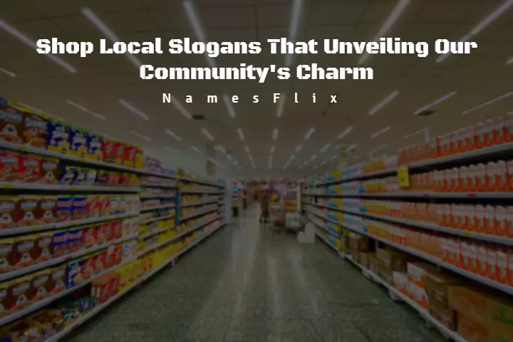 Shop Local Slogans