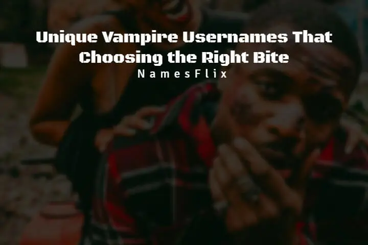 Vampire Username