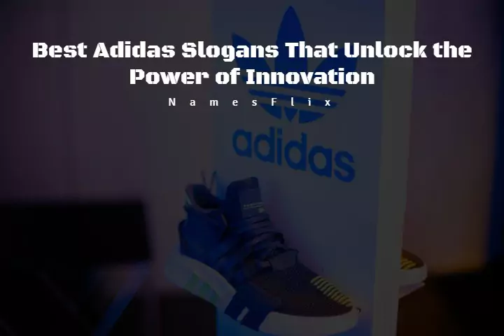 Adidas Slogans