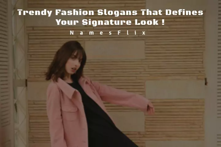 Fashion Slogans
