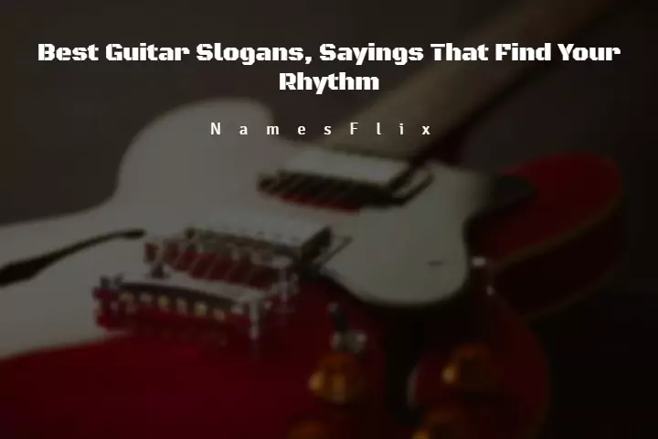 Guitar Slogans