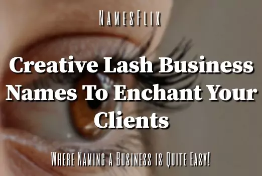 Lash Business Names